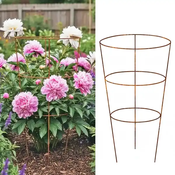 tuteur cone plante massif