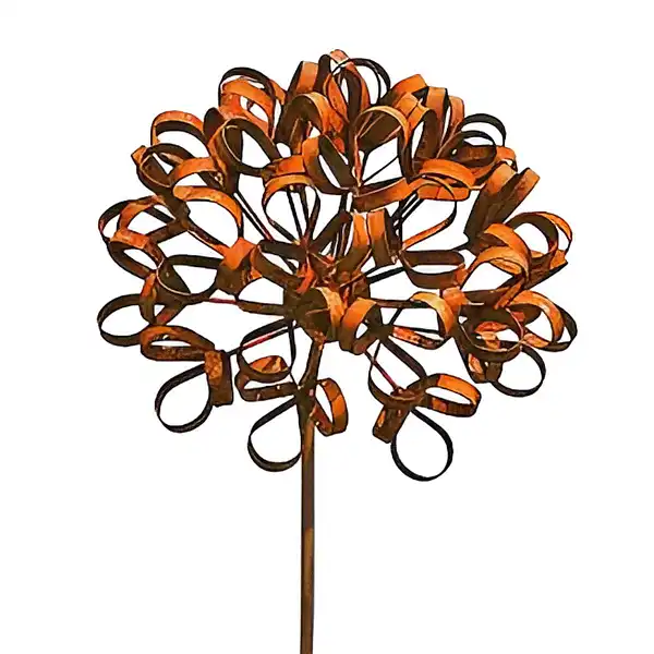 tuteur deco fleur petits noeuds