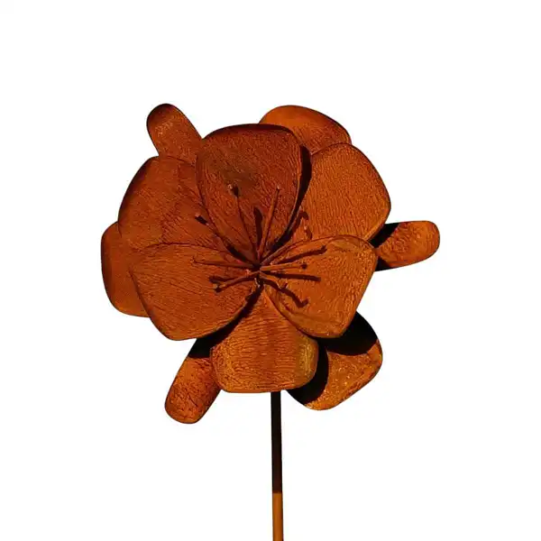 tuteur fleur de pensee fer brut