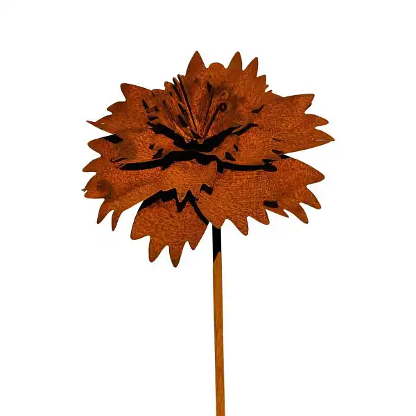 tuteur fleur metal oeillet