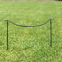 Tuteur demi cercle pour plantes vivaces touffues  Tuteur demi cercle pour plantes vivaces touffues