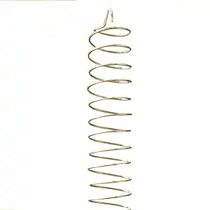 Tuteur ressort plantes grimpantes - Diam. 10cm bronze