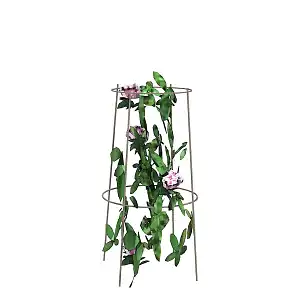 Tuteur rosier paysage 1m sans boules de finition