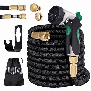 Tuyau d'arrosage extensible premium avec pistolet