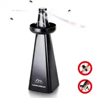 Répulsif à mouches et guêpes - Ventilateur avec hélice scintillante L.8 x H.25cm