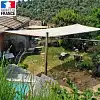 Voile d'ombrage - Filet de protection plantations et terrasse
