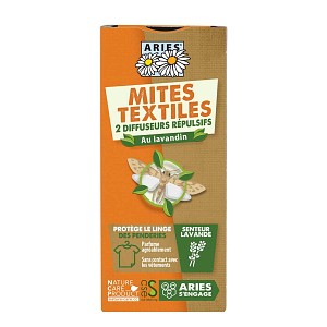 2 diffuseurs anti mites vêtements naturel