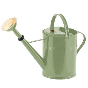Arrosoir en métal au design vintage 9 litres - vert clair