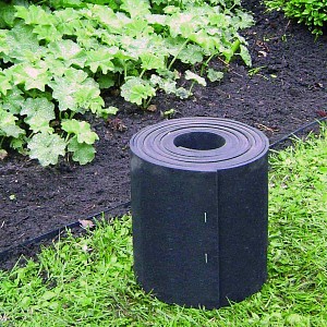 Barrière anti racines invasives 5mx20cm caoutchouc recyclé
