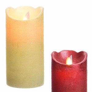 Bougie à led flamme vacillante réaliste