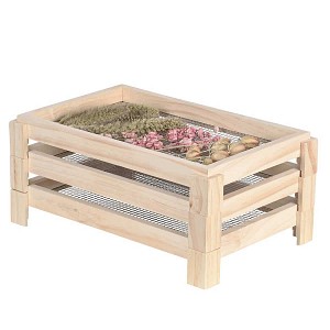 Cadres de séchage empilables pour fleurs en bois