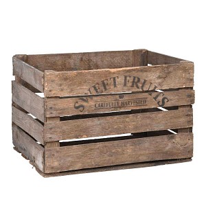 Cageot fruits et légumes en bois