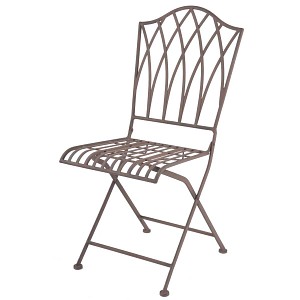 Chaise pliable extérieure Sophia en acier