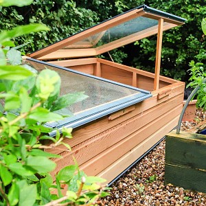 Grand chassis jardin en bois Gabriel Ash