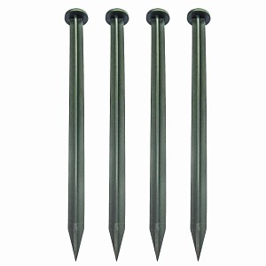 Clous en plastique recyclé 25cm de long x4