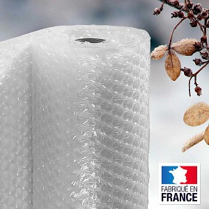 Film papier bulle isolation serre de jardin