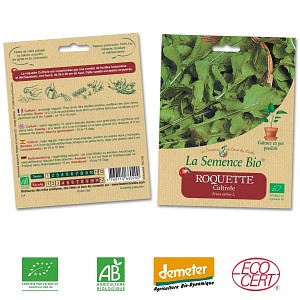 Roquette Cultivée graine semence bio