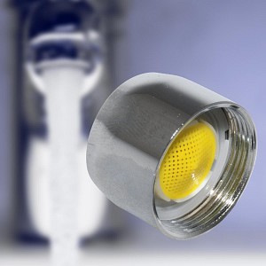 Kit aérateur mousseur femelle, 5L minute pour robinet
