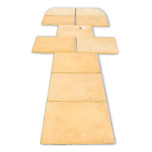 Marelle géante traditionnelle 2,8m
