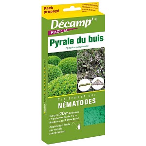 Nématodes contre la pyrale du buis 20m linéaire 20 millions