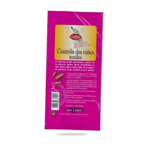 Piège anti mites textiles naturel, 2 par boite