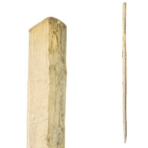 Poteau Echalas 1.75m chataignier pour ganivelle