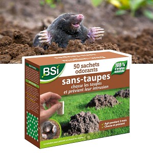 Repulsif Taupe écologique - 100 capsules odorantes