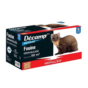 Répulsif fouine en granulés - 10 sachets de 50g