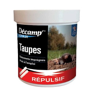 Bâtonnets répulsifs anti taupe x50