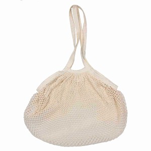 Sac filet à provisions anses longues - écru