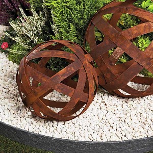 Boule à arceaux - Déco jardin en métal