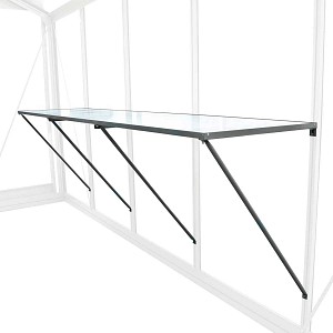 Table de travail pour serre ACD - 225 x 52cm