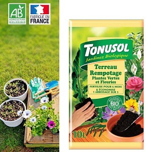 Terreau de rempotage Bio - 10L