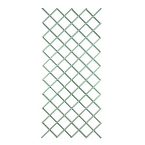 Treillis extensible vert en aluminium