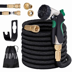 Tuyau d'arrosage extensible premium avec pistolet